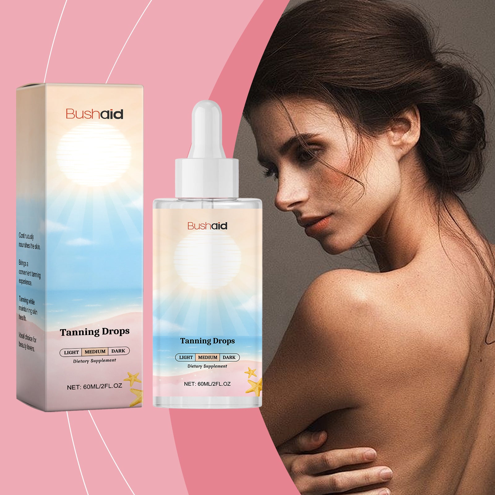 No Sunlight Tanning Drops Body Care