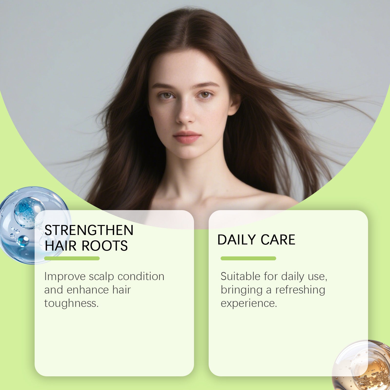 Hair Care Roller & Nourishing Solution