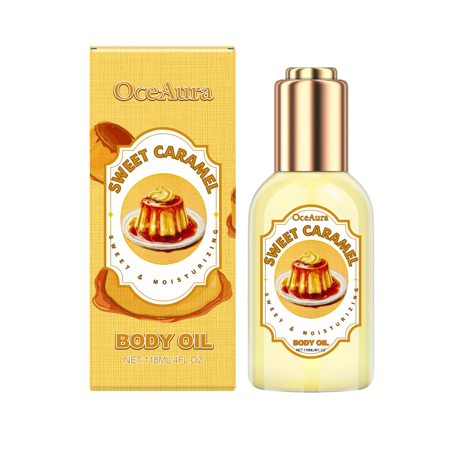Caramel Moisturizing Body Oil