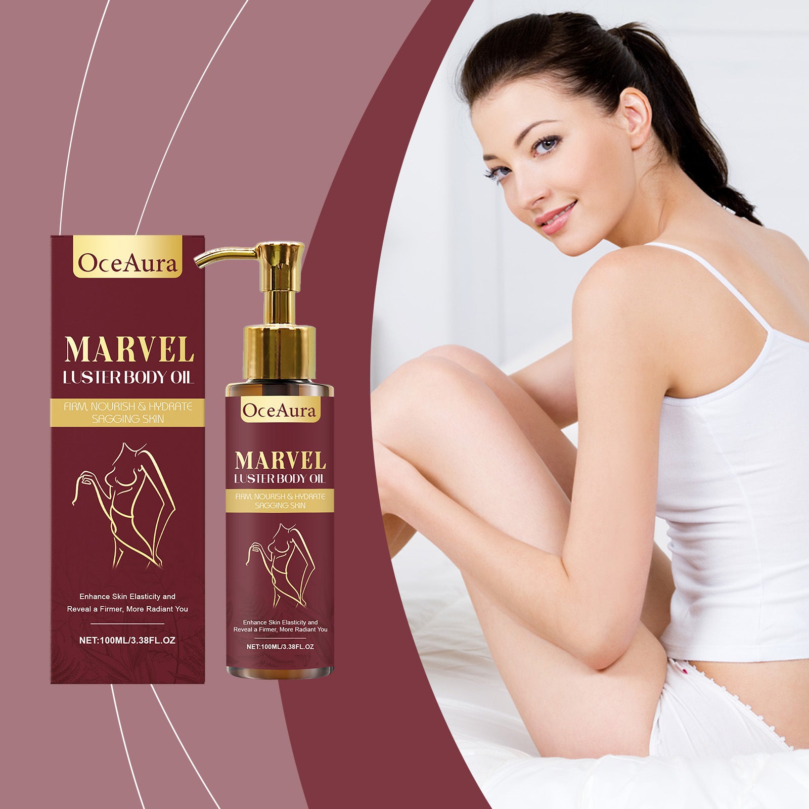 Gloss Care Body Massage Oil