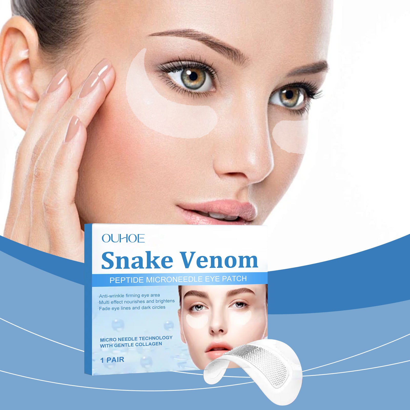 Elastic Eye Care Patch Fading Wrinkle