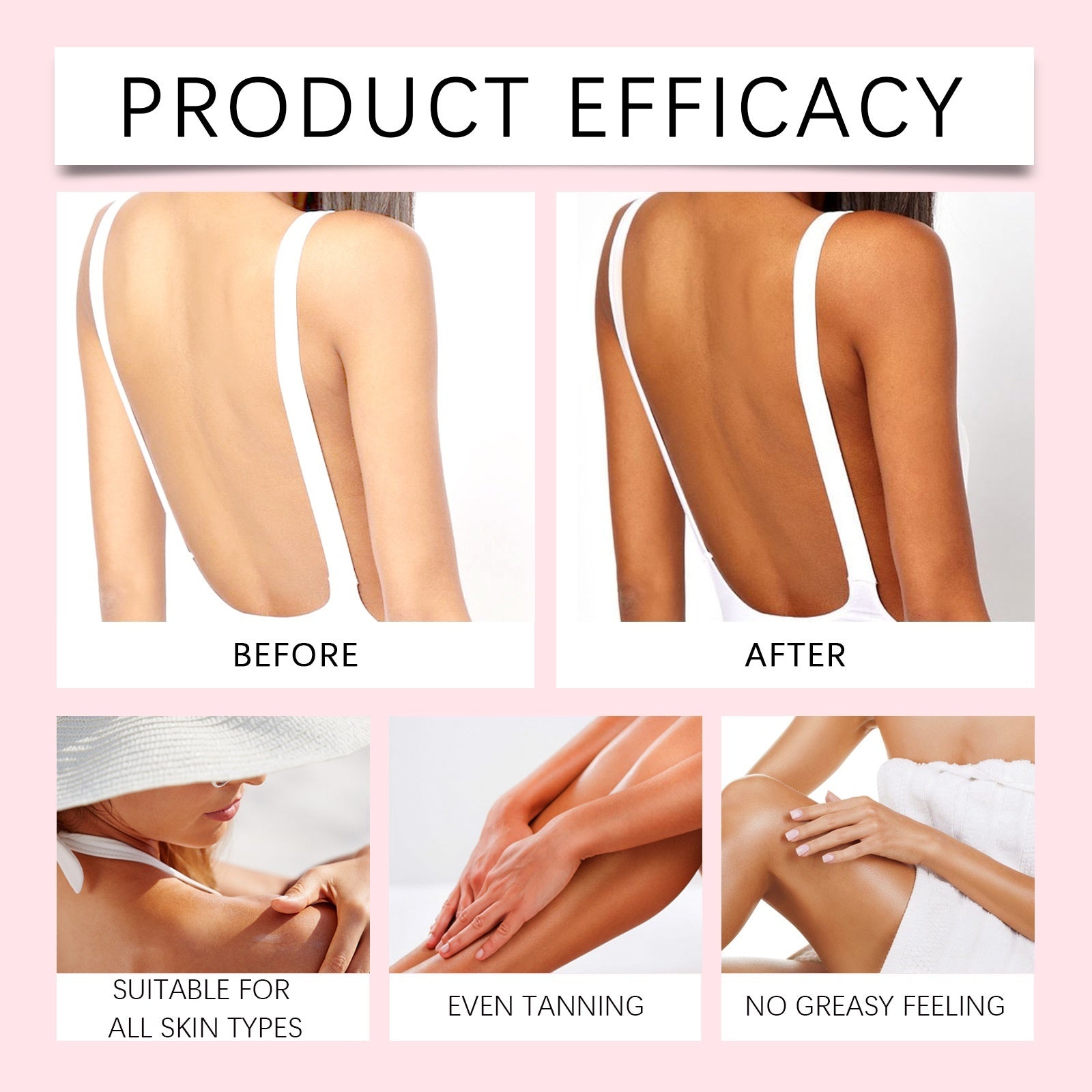 No Sunlight Tanning Drops Body Care