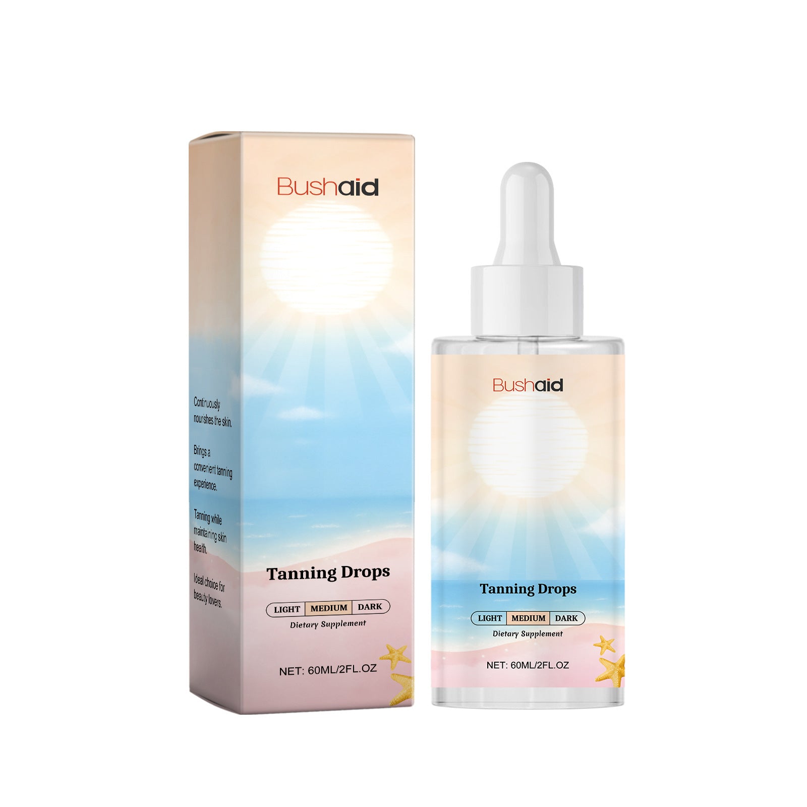 No Sunlight Tanning Drops Body Care